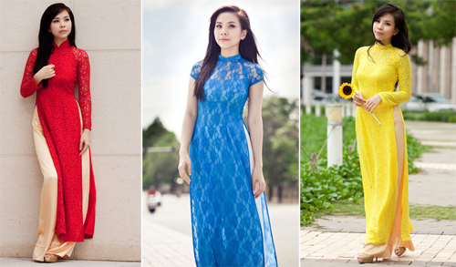 Cho thuê áo dài PG chuyên nghiệp HCM