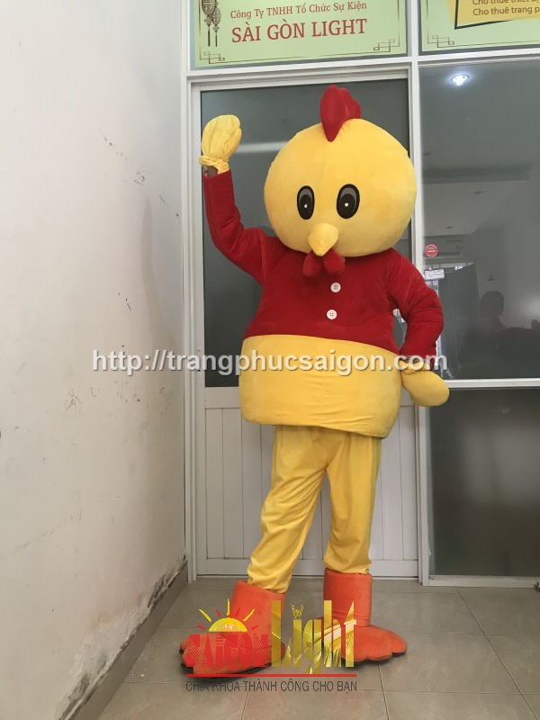 cho thuê mascot gà giá rẻ