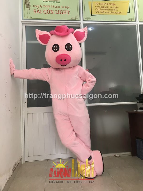 cho thuê mascot heo giá rẻ