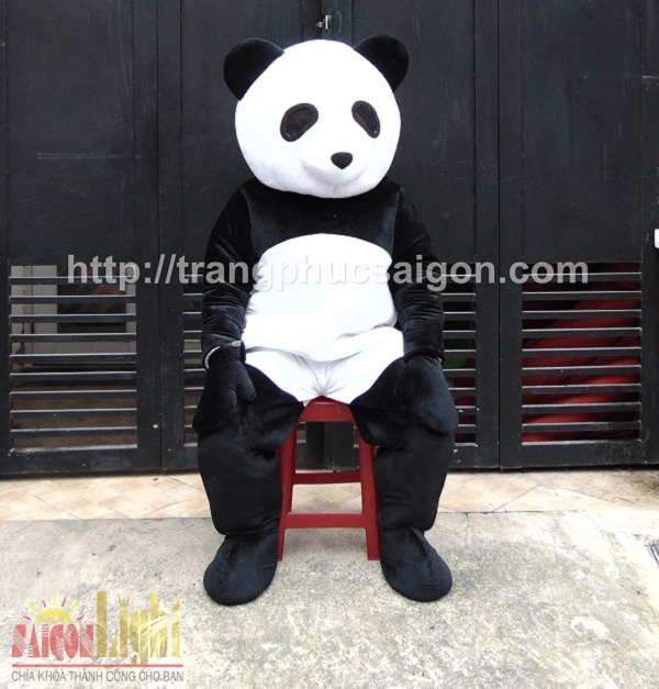 cho thuê mascot gấu trúc giá rẻ