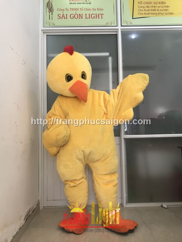 cho thuê mascot gà giá rẻ