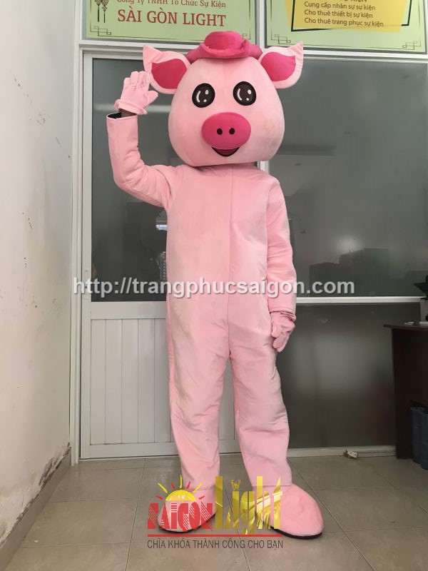 cho thuê mascot heo giá rẻ