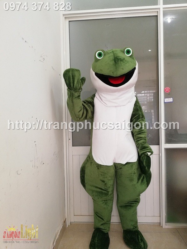 cho thuê mascot ếch giá rẻ
