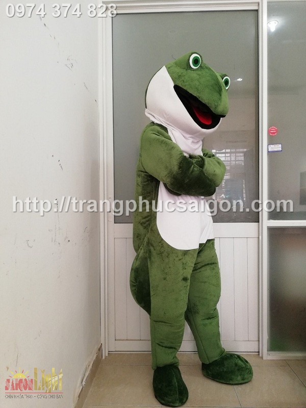 cho thuê mascot ếch giá rẻ