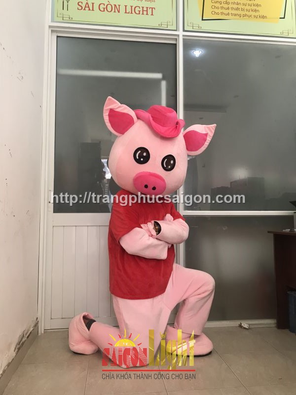 cho thuê mascot heo giá rẻ