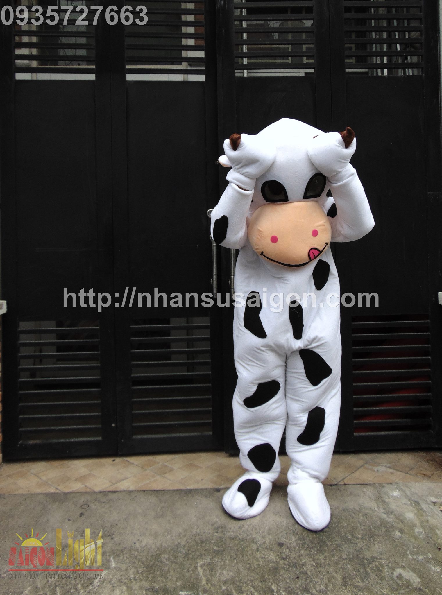 cho thuê mascot bò sữa tại tphcm