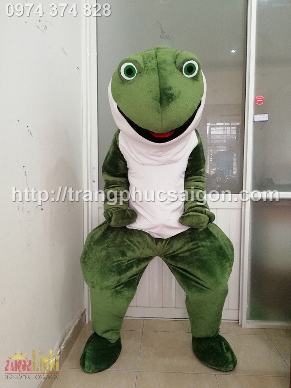 cho thuê mascot ếch giá rẻ