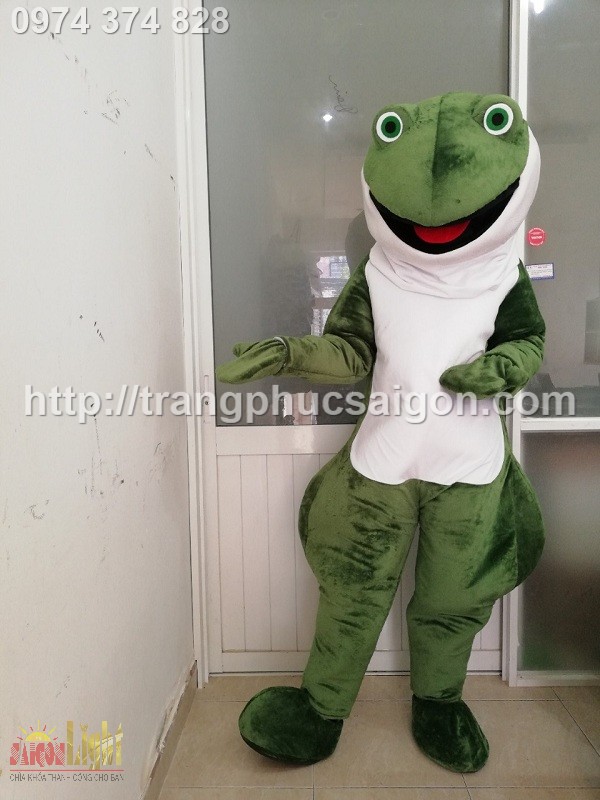 cho thuê mascot ếch giá rẻ
