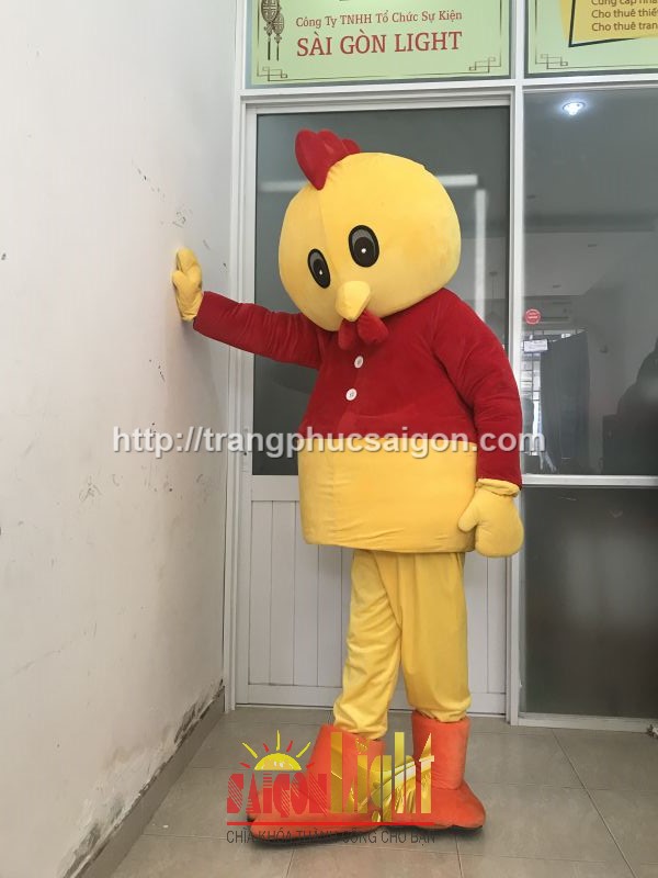 cho thuê mascot gà giá rẻ
