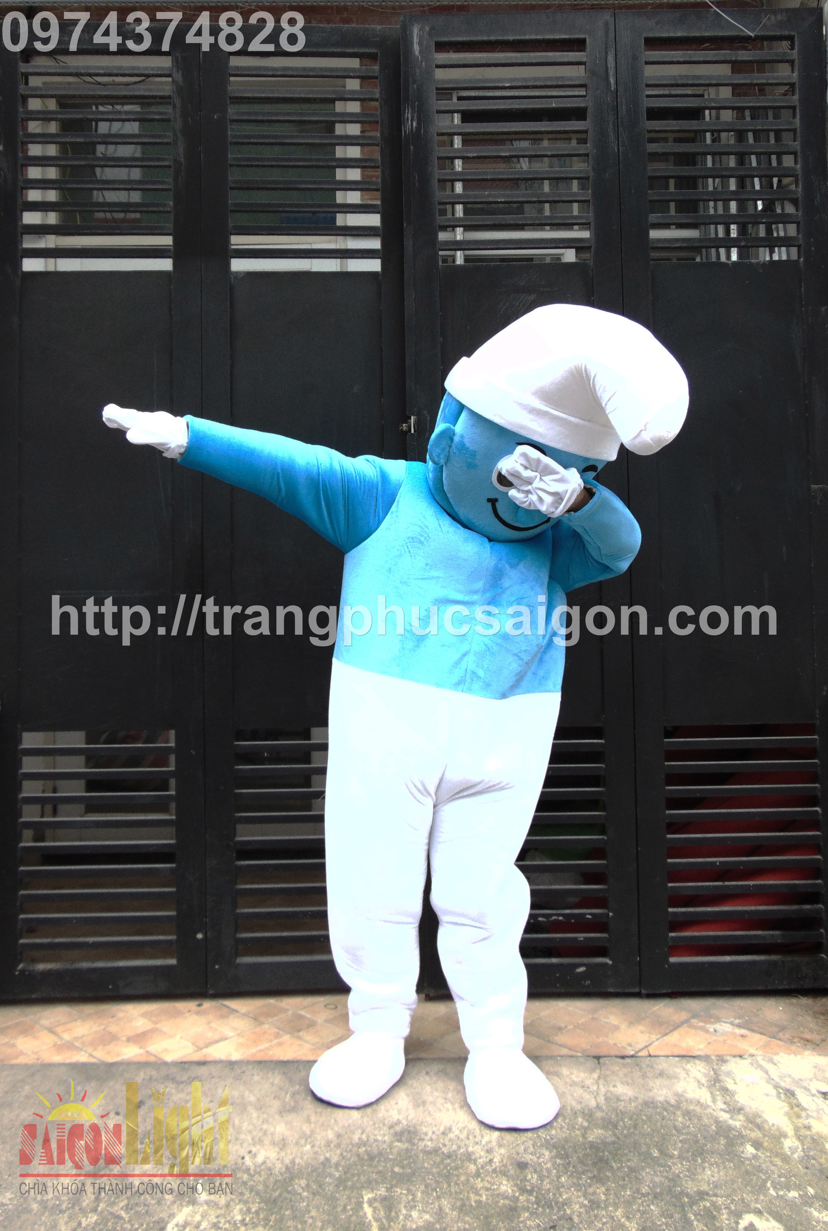 cho thuê mascot xì trum giá rẻ tại tphcm