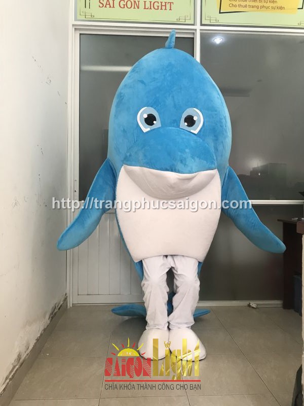 cho thuê mascot cá giá rẻ 