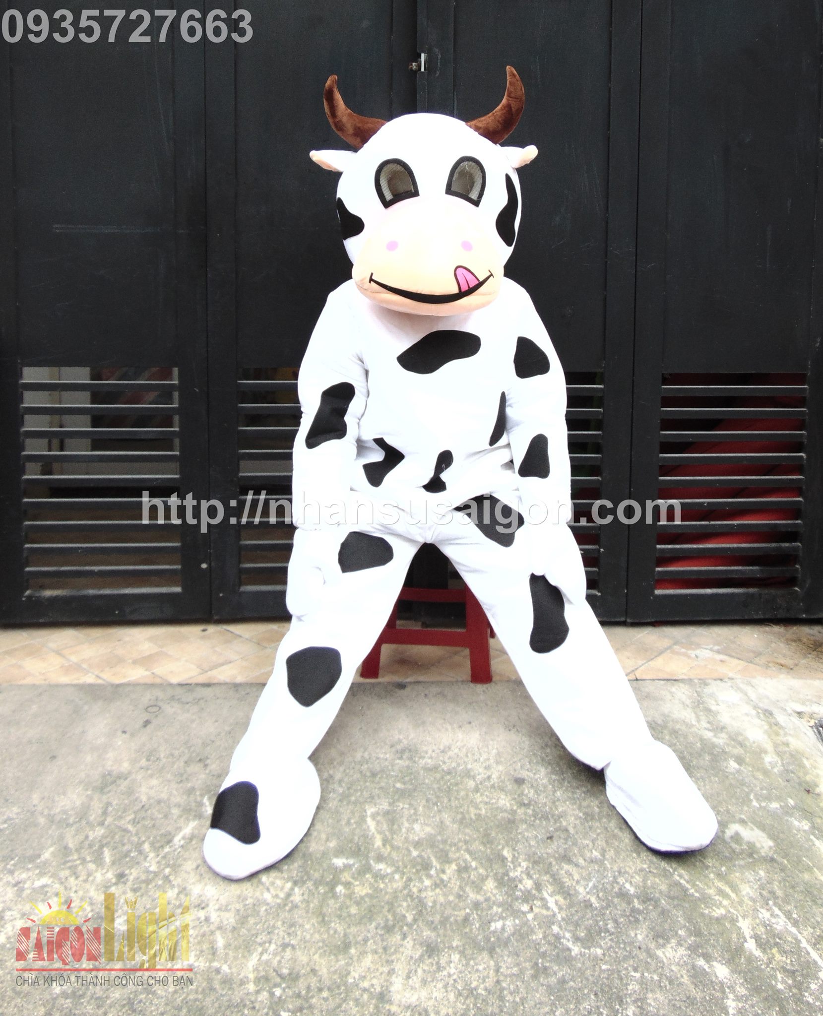 cho thuê mascot bò sữa tại tphcm
