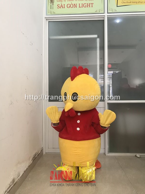 cho thuê mascot gà giá rẻ