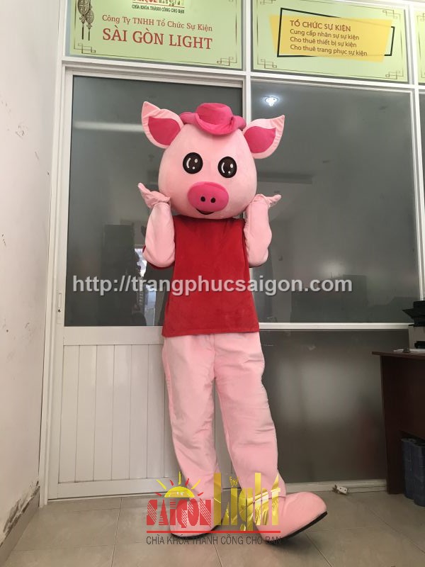 cho thuê mascot heo giá rẻ
