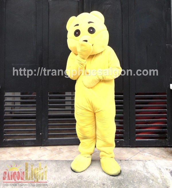 cho thuê mascot gấu pooh giá rẻ