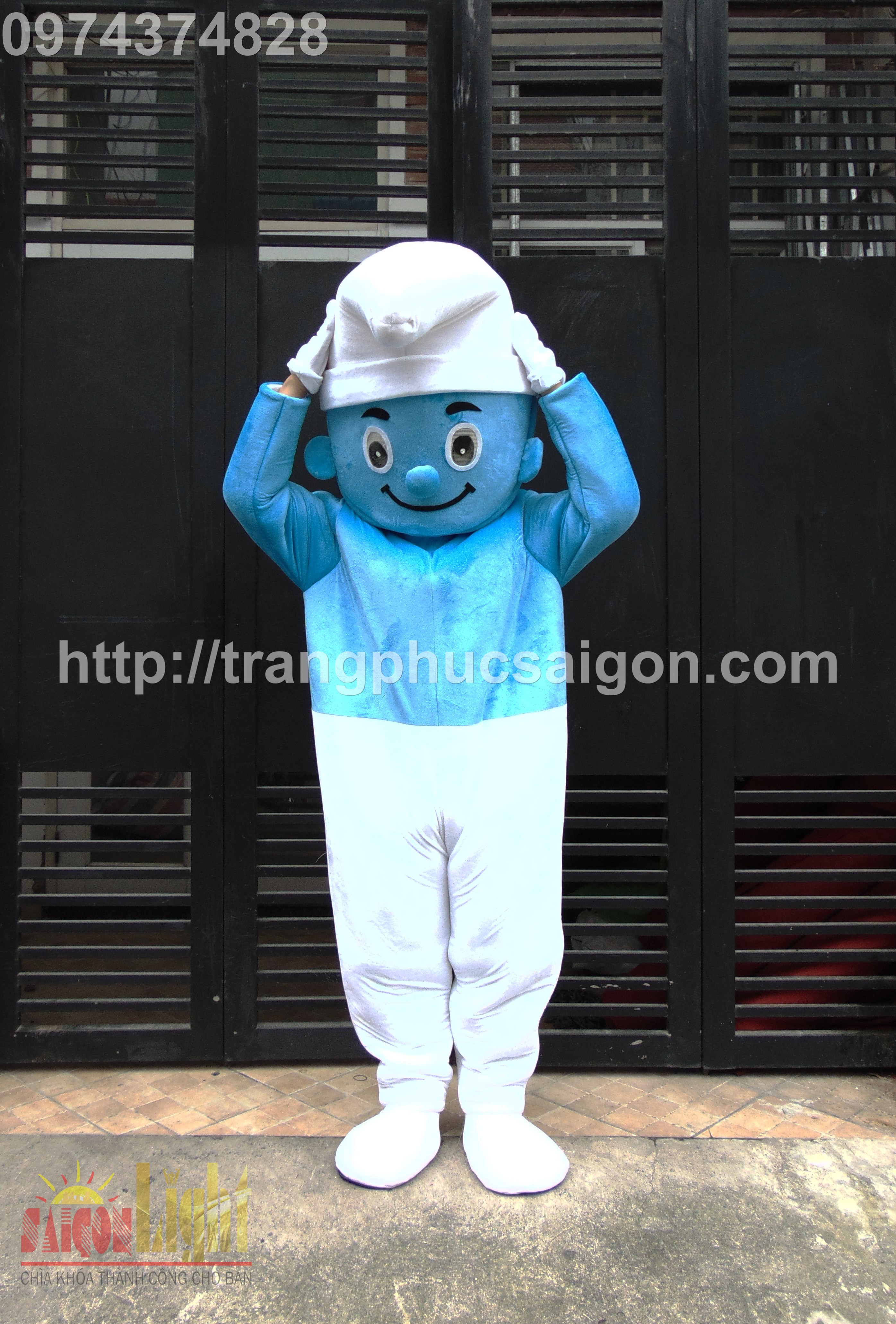 cho thuê mascot xì trum giá rẻ tại tphcm
