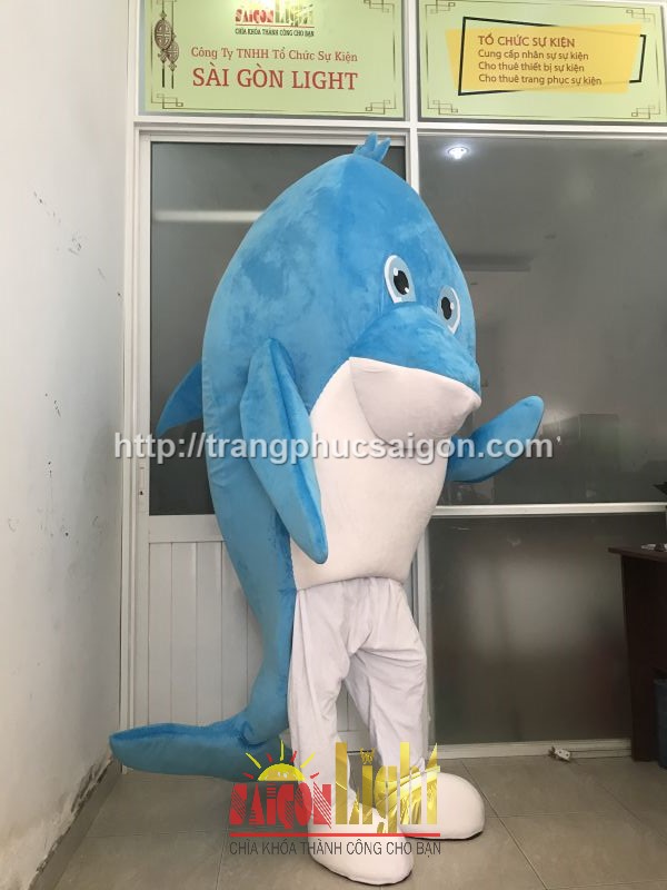 cho thuê mascot cá giá rẻ 