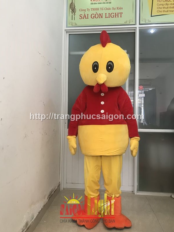 cho thuê mascot gà giá rẻ