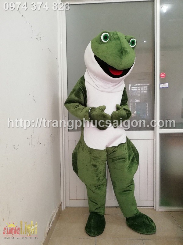 cho thuê mascot ếch giá rẻ