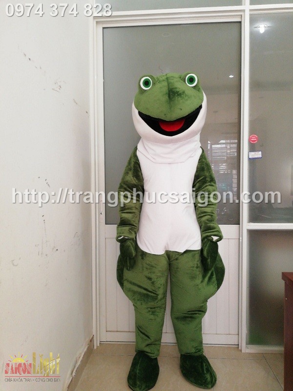 cho thuê mascot ếch giá rẻ