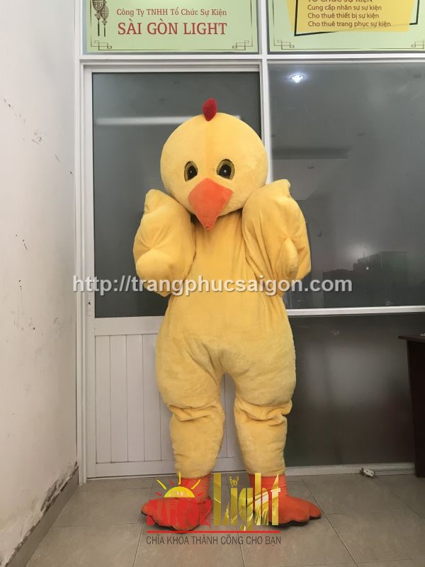 cho thuê mascot gà giá rẻ