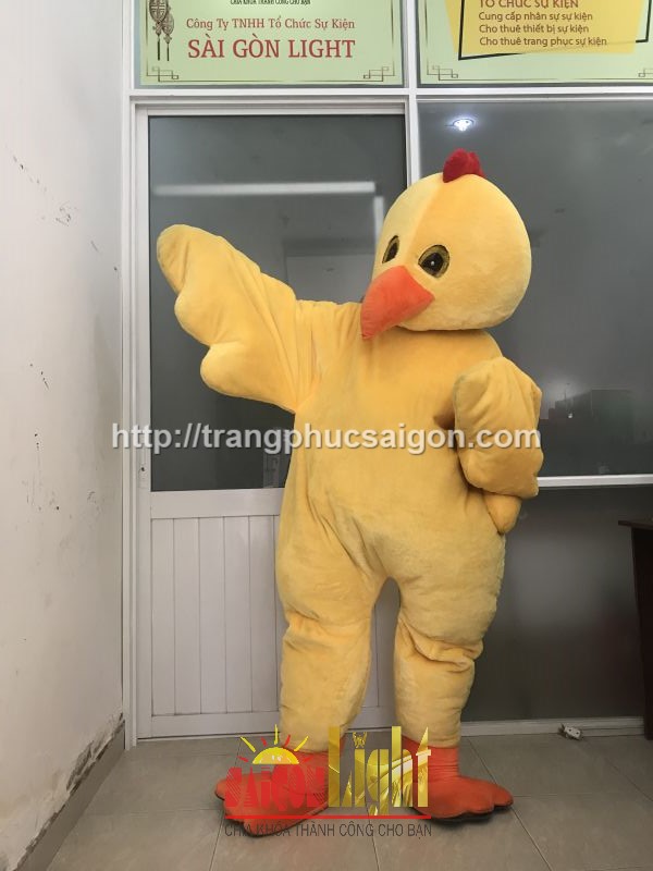 cho thuê mascot gà giá rẻ