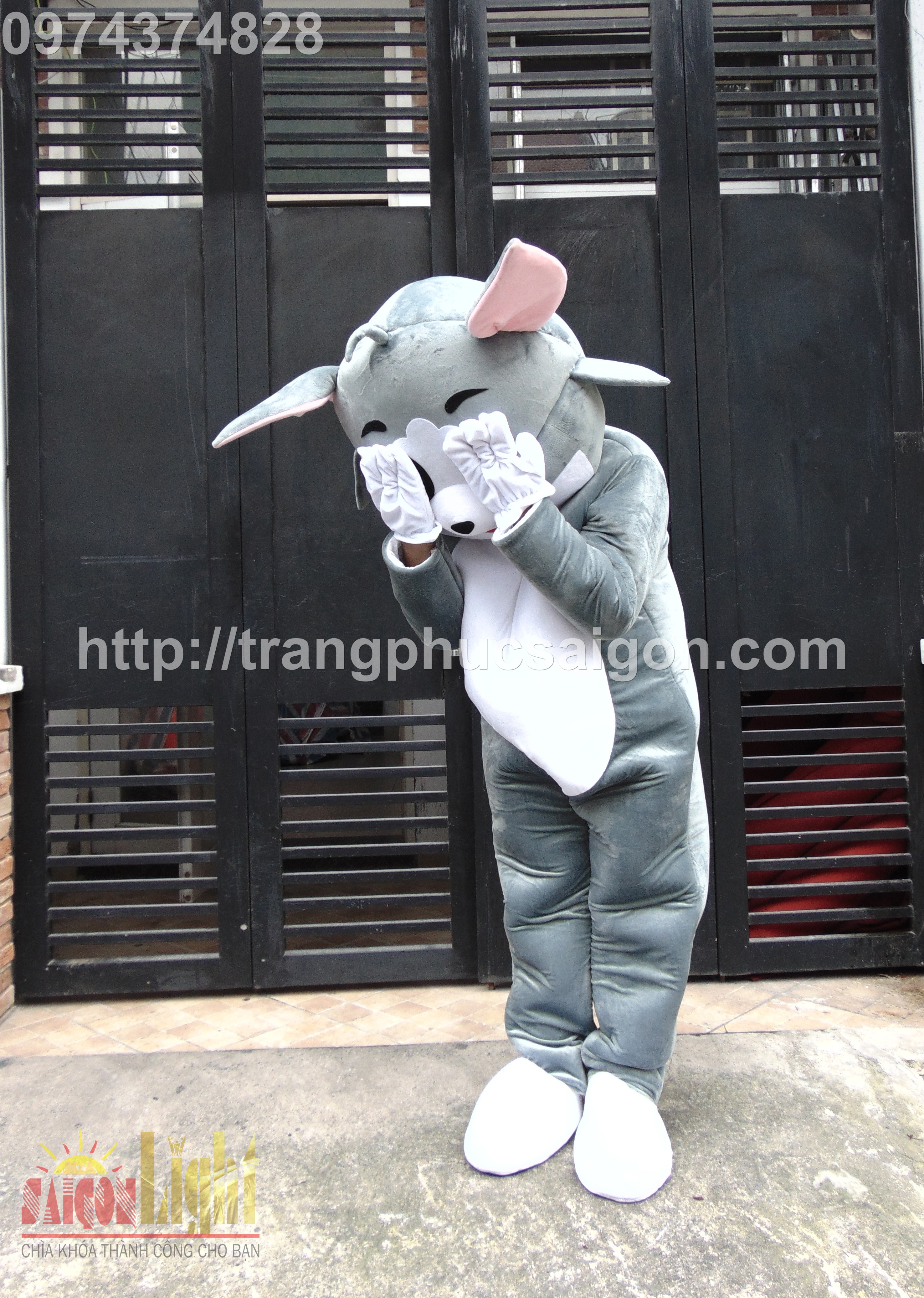 cho thuê mascot mèo giá rẻ