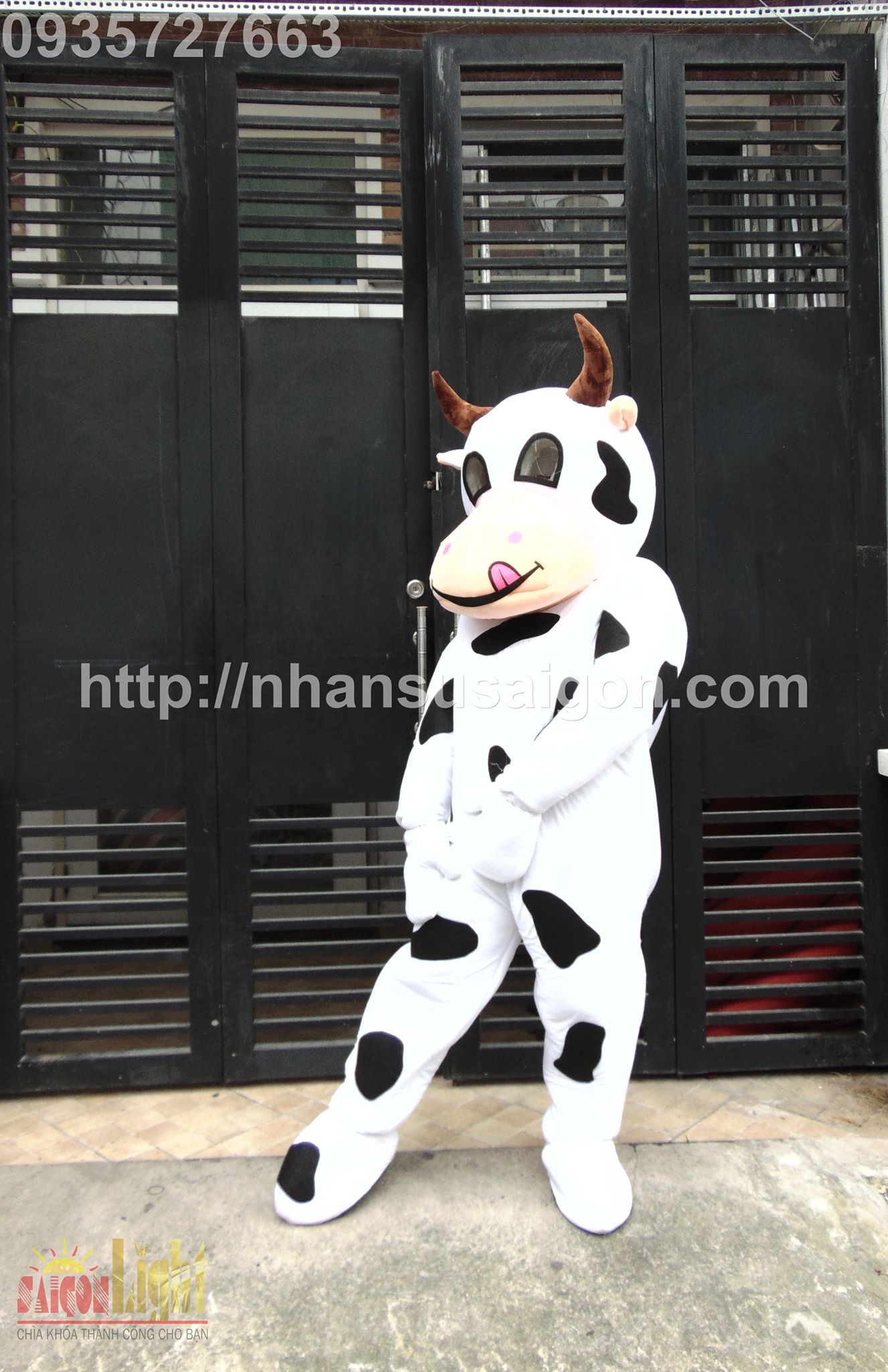 cho thuê mascot bò sữa tại tphcm