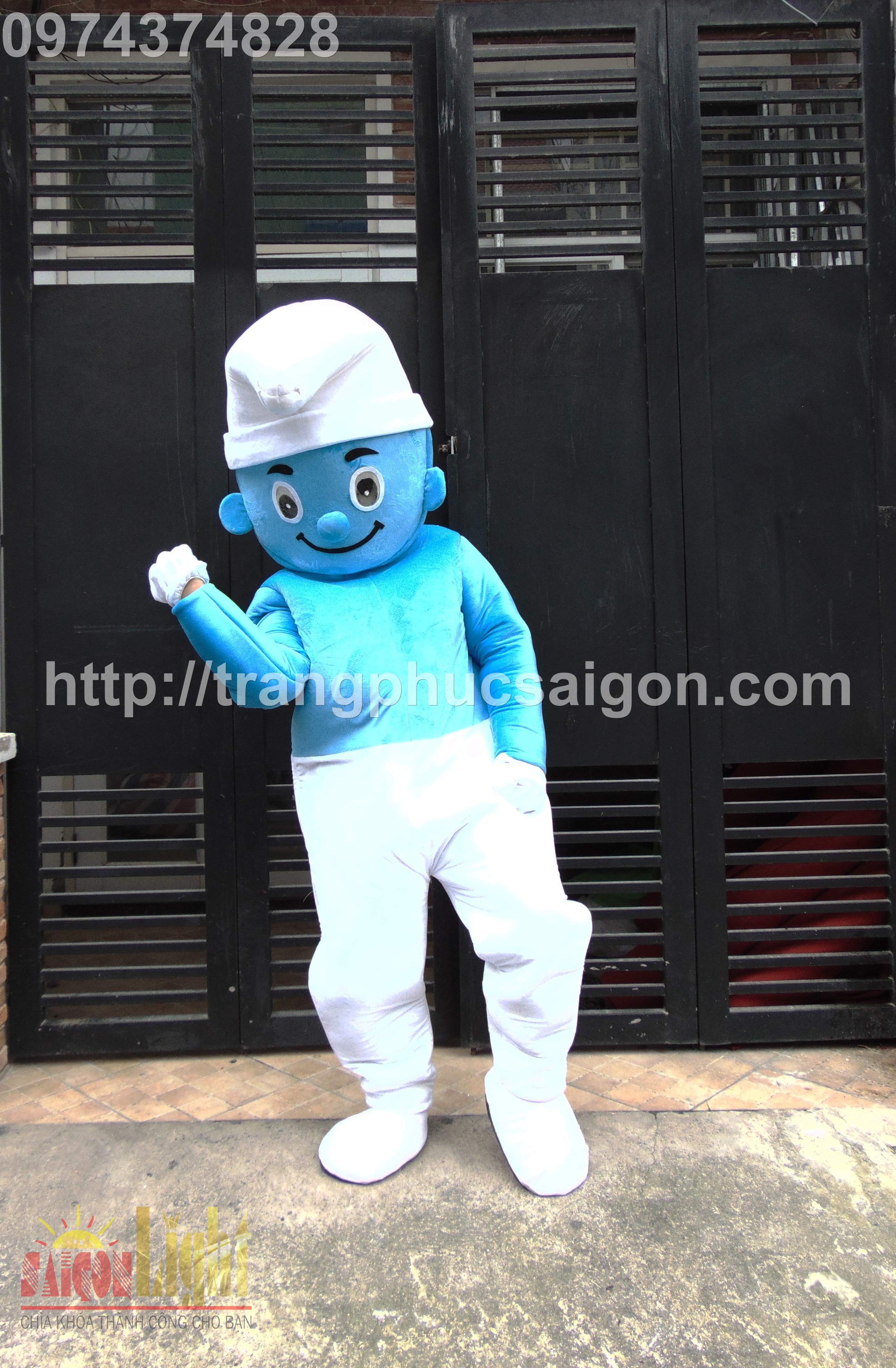 cho thuê mascot xì trum giá rẻ tại tphcm