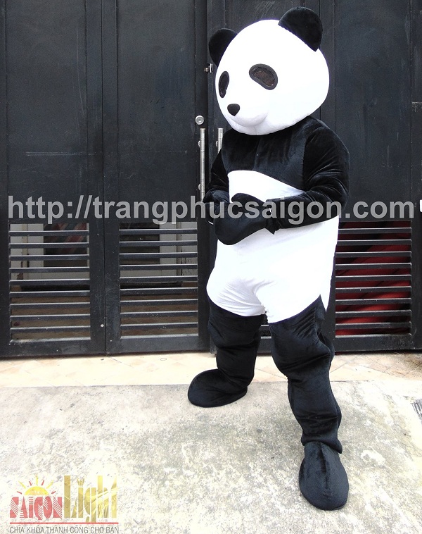 cho thuê mascot gấu trúc giá rẻ