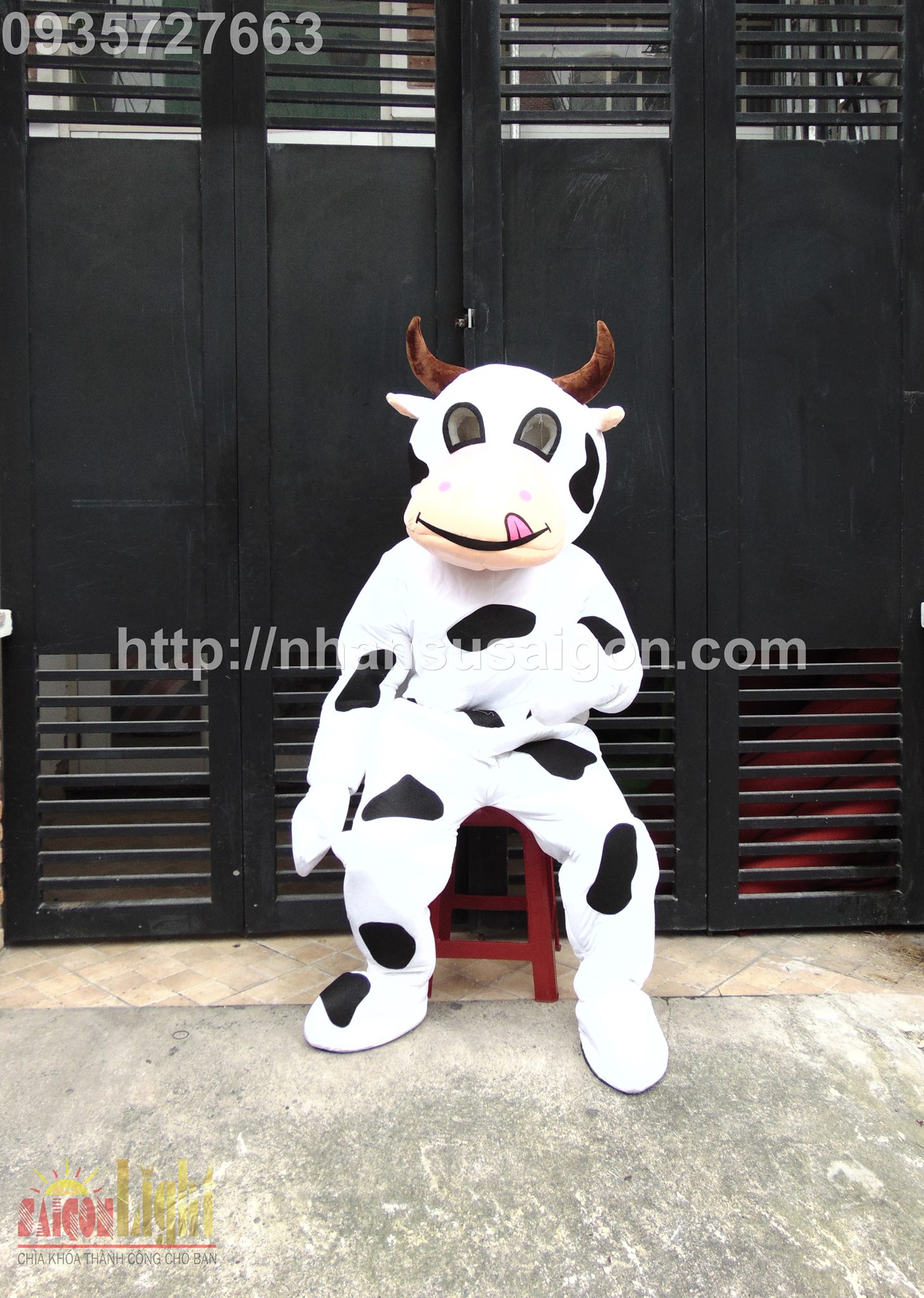 cho thuê mascot bò sữa tại tphcm