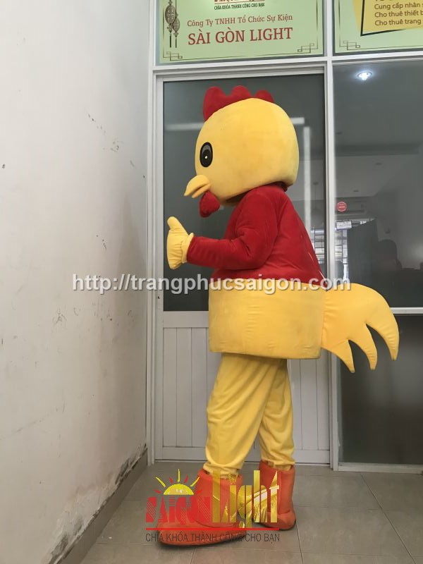 cho thuê mascot gà giá rẻ