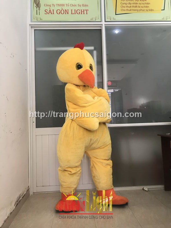 cho thuê mascot gà giá rẻ