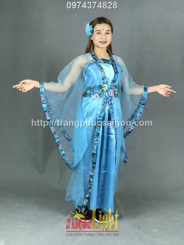 cho thuê đồ cổ trang xanh dương giá rẻ