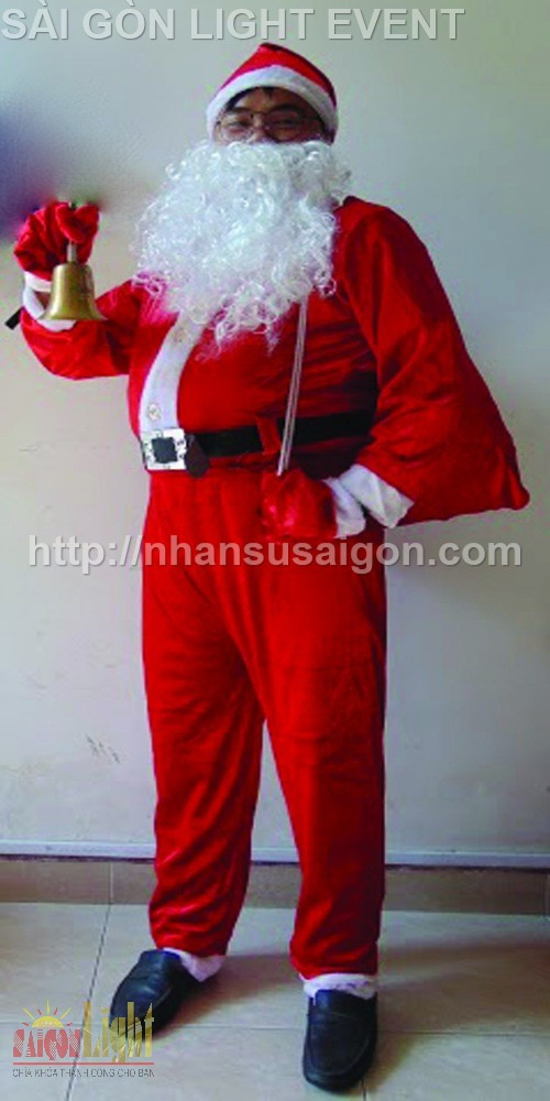 cho thuê đồ ông già noel giá rẻ 
