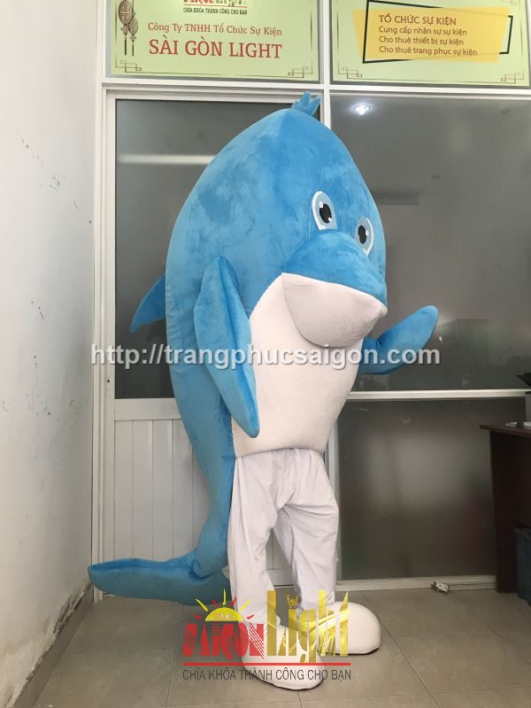 cho thuê mascot cá giá rẻ 