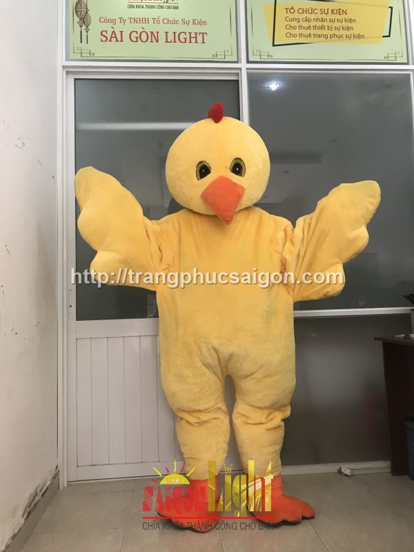 cho thuê mascot gà giá rẻ