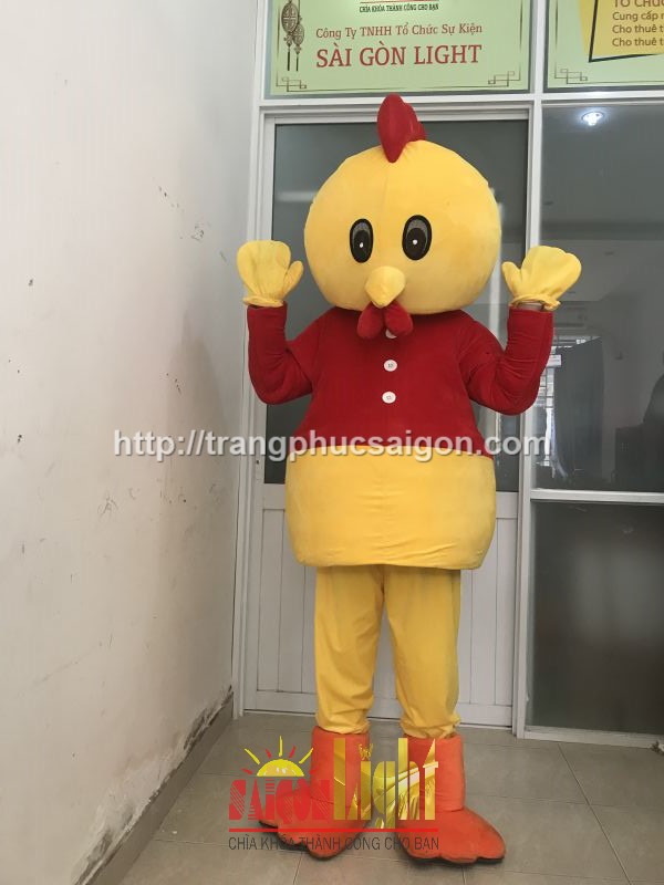 cho thuê mascot gà giá rẻ