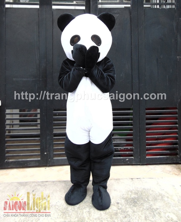 cho thuê mascot gấu trúc giá rẻ