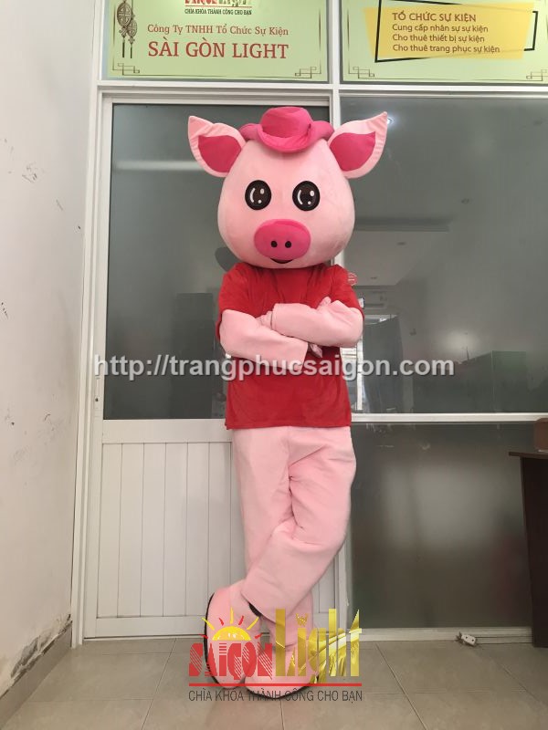 cho thuê mascot heo giá rẻ