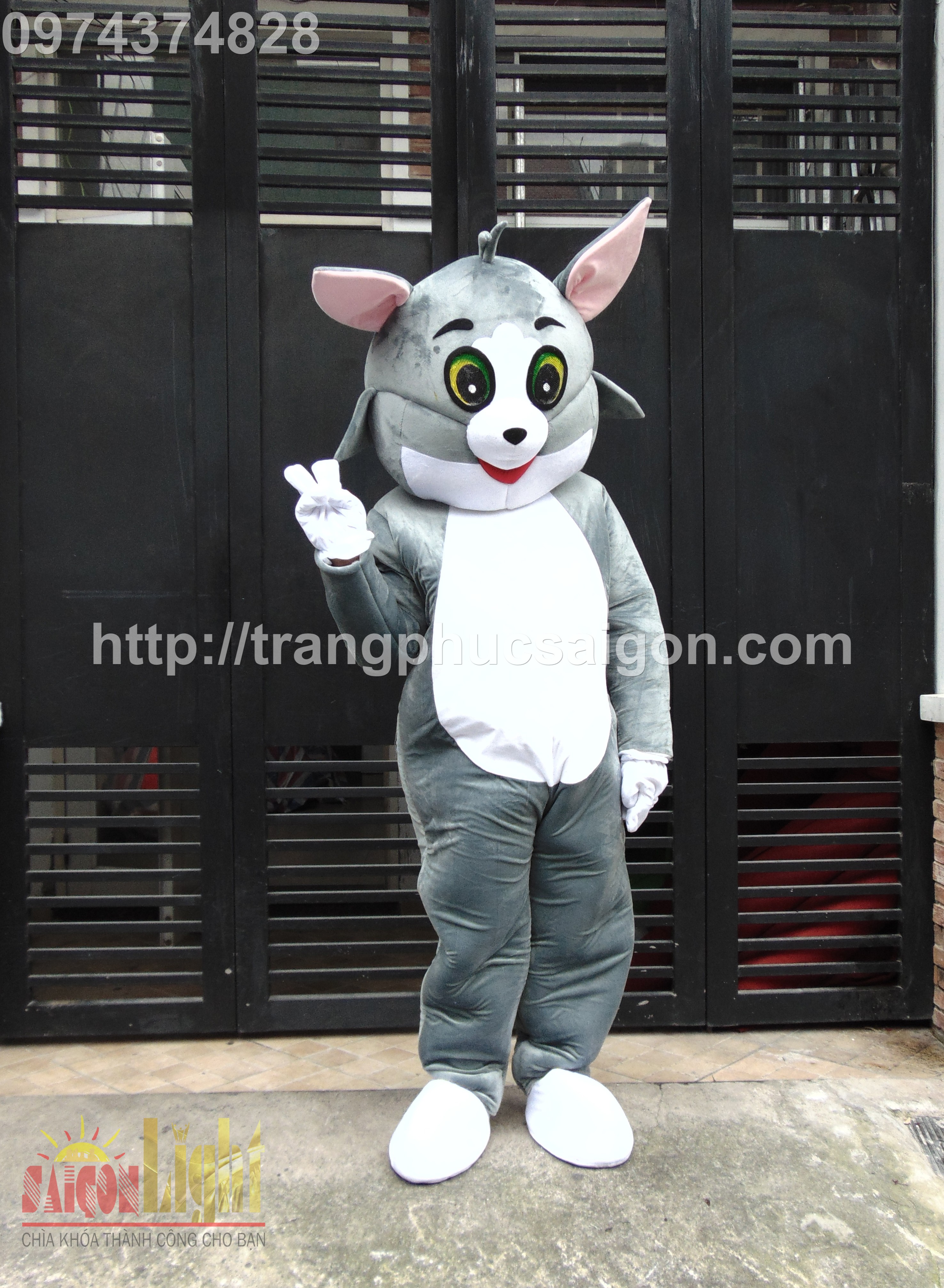 cho thuê mascot mèo giá rẻ