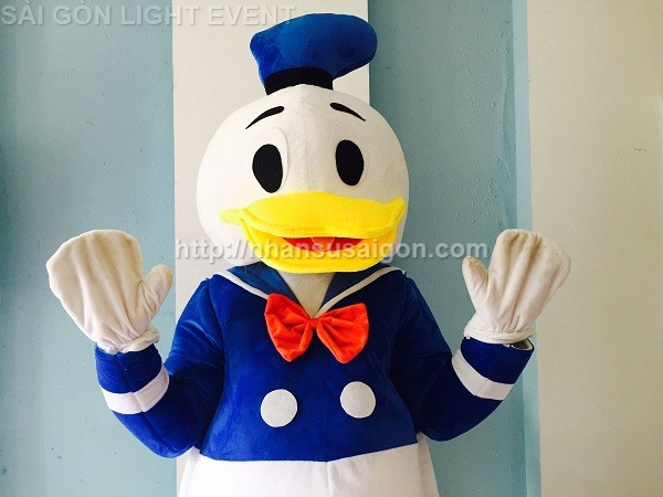 Cho thuê mascot vịt donald giá rẻ tại tphcm