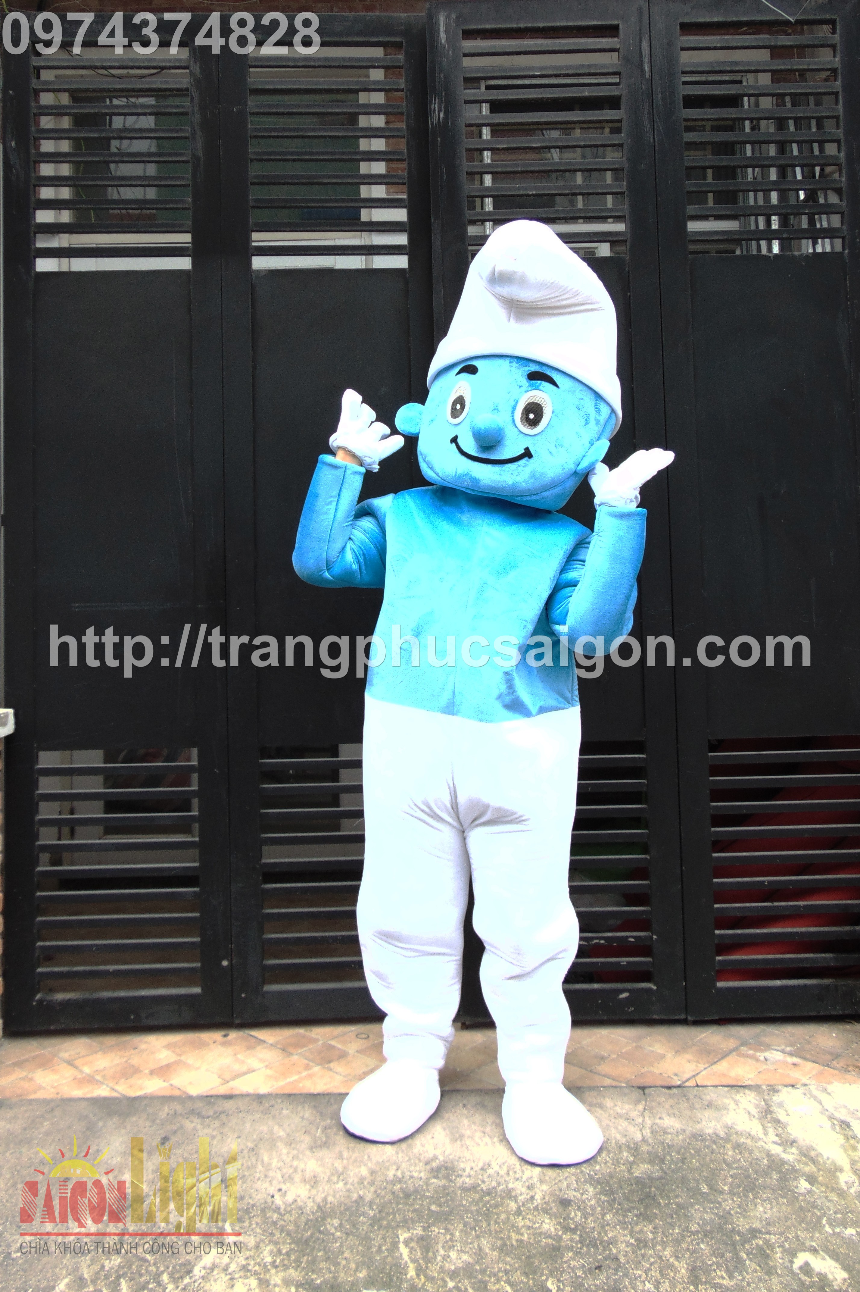 cho thuê mascot xì trum giá rẻ tại tphcm